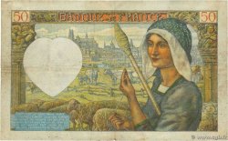 50 Francs JACQUES CŒUR FRANKREICH  1941 F.19.07 fSS