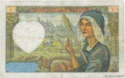 50 Francs JACQUES CŒUR FRANKREICH  1942 F.19.20 S