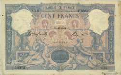 100 Francs BLEU ET ROSE FRANCE  1901 F.21.15 F