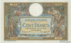 100 Francs LUC OLIVIER MERSON sans LOM FRANCE  1919 F.23.11 SUP+