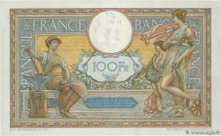 100 Francs LUC OLIVIER MERSON grands cartouches FRANKREICH  1928 F.24.07 fST