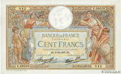 100 Francs LUC OLIVIER MERSON type modifié FRANCE  1937 F.25.04 SPL