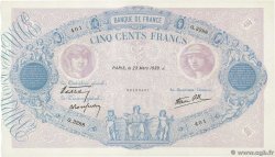 500 Francs BLEU ET ROSE modifié FRANCE  1939 F.31.28 TTB+