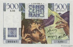 500 Francs CHATEAUBRIAND FRANKREICH  1946 F.34.06 fST