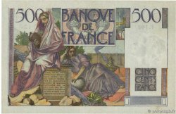 500 Francs CHATEAUBRIAND FRANCE  1953 F.34.12 AU-