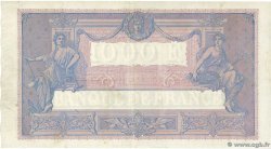 1000 Francs BLEU ET ROSE FRANCIA  1916 F.36.30 q.BB