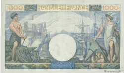 1000 Francs COMMERCE ET INDUSTRIE FRANCE  1944 F.39.05 AU+