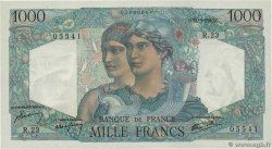 1000 Francs MINERVE ET HERCULE FRANCE  1945 F.41.03 NEUF