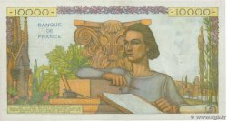 10000 Francs GÉNIE FRANÇAIS FRANKREICH  1955 F.50.75 fVZ