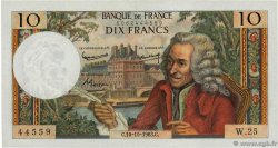10 Francs VOLTAIRE FRANCE  1963 F.62.04 AU+