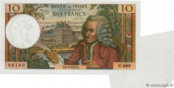 10 Francs VOLTAIRE Fauté FRANKREICH  1973 F.62.63 fST+