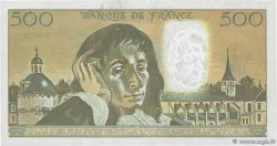 500 Francs PASCAL Fauté FRANCIA  1991 F.71.46 FDC