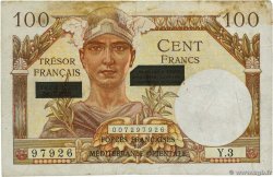 100 Francs SUEZ FRANCE  1956 VF.42.03 G