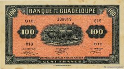 100 Francs GUADELOUPE  1945 P.23b TTB
