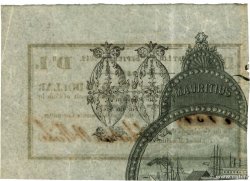 1 Dollar MAURITIUS  1842 P.001F VF