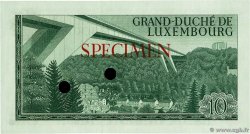 10 Francs Spécimen LUXEMBURGO  1967 P.53s FDC