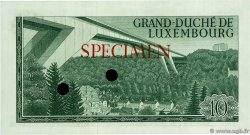 10 Francs Spécimen LUXEMBURGO  1967 P.53s FDC