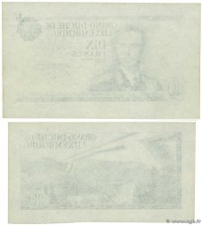 10 Francs Épreuve LUSSEMBURGO  1967 P.53p q.FDC