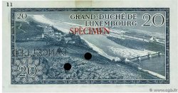 20 Francs Spécimen LUXEMBURGO  1966 P.54s EBC