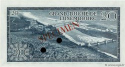 20 Francs Spécimen LUXEMBOURG  1966 P.54s NEUF