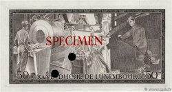 50 Francs Spécimen LUSSEMBURGO  1972 P.55s FDC
