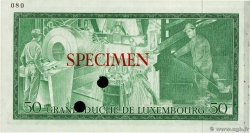 50 Francs Spécimen LUSSEMBURGO  1972 P.55cts AU