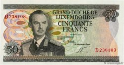 50 Francs LUSSEMBURGO  1981 P.55 FDC