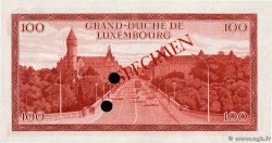 100 Francs Spécimen LUSSEMBURGO  1970 P.56s FDC