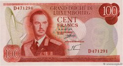 100 Francs LUXEMBURGO  1970 P.56a FDC