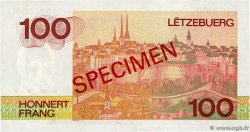 100 Francs Spécimen LUXEMBOURG  1986 P.58as NEUF