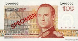100 Francs Spécimen LUXEMBOURG  1993 P.58bs NEUF