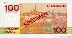 100 Francs Spécimen LUXEMBOURG  1993 P.58bs UNC