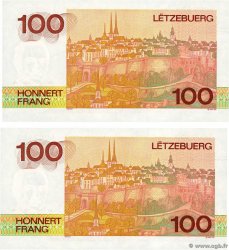 100 Francs Consécutifs LUXEMBURGO  1993 P.58b FDC