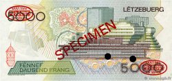 5000 Francs Spécimen LUSSEMBURGO  1996 P.60bs FDC