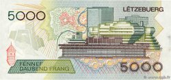 5000 Francs LUSSEMBURGO  1996 P.60b FDC