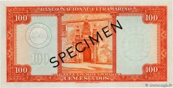100 Escudos Spécimen MOZAMBIQUE  1958 P.107s SPL