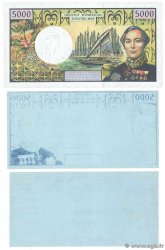 5000 Francs Lot POLYNESIA, FRENCH OVERSEAS TERRITORIES  1996 P.03g et P.03E UNC-