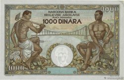 1000 Dinara Non émis YOUGOSLAVIE  1935 P.033 SPL