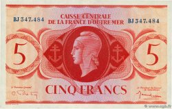 5 Francs FRENCH EQUATORIAL AFRICA  1943 P.15b