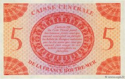 5 Francs  AFRIQUE ÉQUATORIALE FRANÇAISE  1943 P.15b NEUF