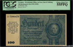 100 Reichsmark GERMANY  1945 P.190a