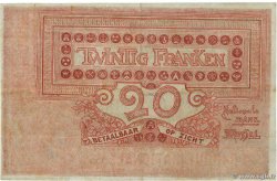 20 Francs  BELGIQUE  1914 P.067 TB+
