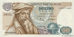 1000 Francs BELGIUM  1975 P.136b