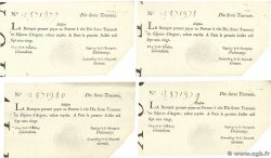10 Livres Tournois typographié Consécutifs FRANCE  1720 Dor.22 XF+
