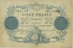20 Francs type 1871 - Dates erronées FRANCIA  1873 F.A46bis.03 MB