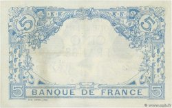 5 Francs BLEU FRANCIA  1915 F.02.23 MBC