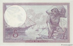 5 Francs FEMME CASQUÉE FRANCE  1920 F.03.04 SUP