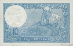 10 Francs MINERVE FRANKREICH  1921 F.06.05 VZ+