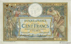 100 Francs LUC OLIVIER MERSON sans LOM FRANKREICH  1909 F.23.01 fSS