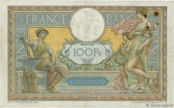 100 Francs LUC OLIVIER MERSON sans LOM FRANCE  1909 F.23.01 F+